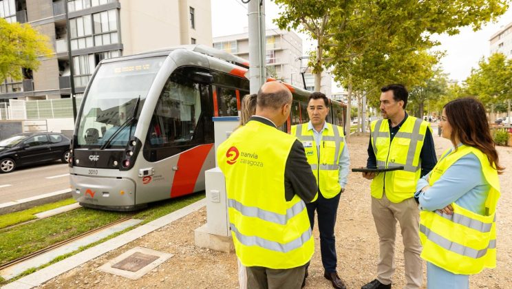 Sistema pionero para limitar ruidos del tranvía